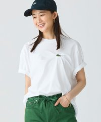 LACOSTESPORTS LADYS/ラコステ LACOSTE ワニロゴプリーツオーバーサイズフィットTシャツ/508115533