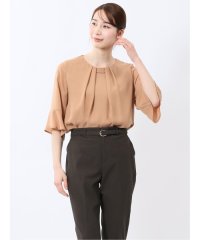 m.f.editorial/ネックレス付き 7分袖プルオーバーブラウス/508115950