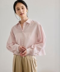 ROPE'/【WEB・一部店舗限定】ライトタンブラークロップドシャツ/洗える/508115970