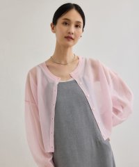 ROPE'/【WEB・一部店舗限定】前後2WAYシアーニットカーディガン/洗える/508115971