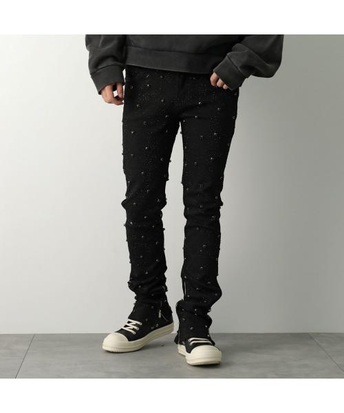セール】グアピ GUAPI GUAPI ジーンズ All Black Embellished セール】グアピ GUAPI GUAPI ジーンズ All Black Embellished