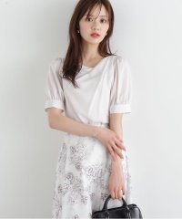 PROPORTION BODY DRESSING/デコルテニュアンスパフブラウス/508115842
