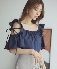 PROPORTION BODY DRESSING/フリルリボンブラウス/508115844