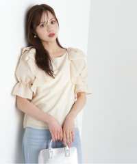 PROPORTION BODY DRESSING/リボンラッフルブラウス5分袖/508115846