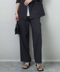 MK MICHEL KLEIN/ワイドストレート ストレッチプルオンパンツ/洗える/508117278