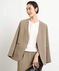 MICHEL KLEIN/[接触冷感]ノーカラージャケット(セットアップ対応)/508117288