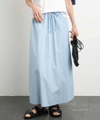 MICHEL KLEIN/[セットアップ対応]ストライプストレートスカート/508117295