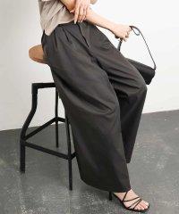 MICHEL KLEIN/タックワイドチノパンツ/508117307