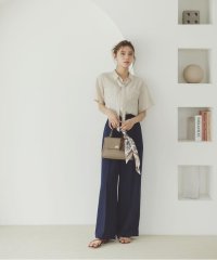 PROPORTION BODY DRESSING/パールサス付きワイドパンツ/508117334
