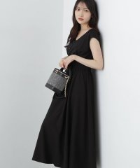 PROPORTION BODY DRESSING/ウエストシャーリングVネックワンピース/508117337