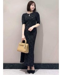 SNIDEL/Sustainableクロシェライクニットワンピース/508117801