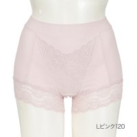 manzoku/マンゾク 満足 福助 公式 ショーツ 1分丈 レディース お腹にフィット 無地 レース 抗菌防臭加工 部屋干し臭防止 37ー3880婦人 女性 フクスケ fuk/505516631