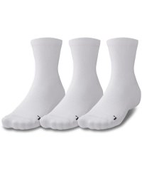 UNDER ARMOUR/アンダーアーマー UNDER ARMOUR UNDER ARMOUR アンダーアーマー バスケット UA クオーターソックス 3足セット メンズ【返品不可商品】/506408538