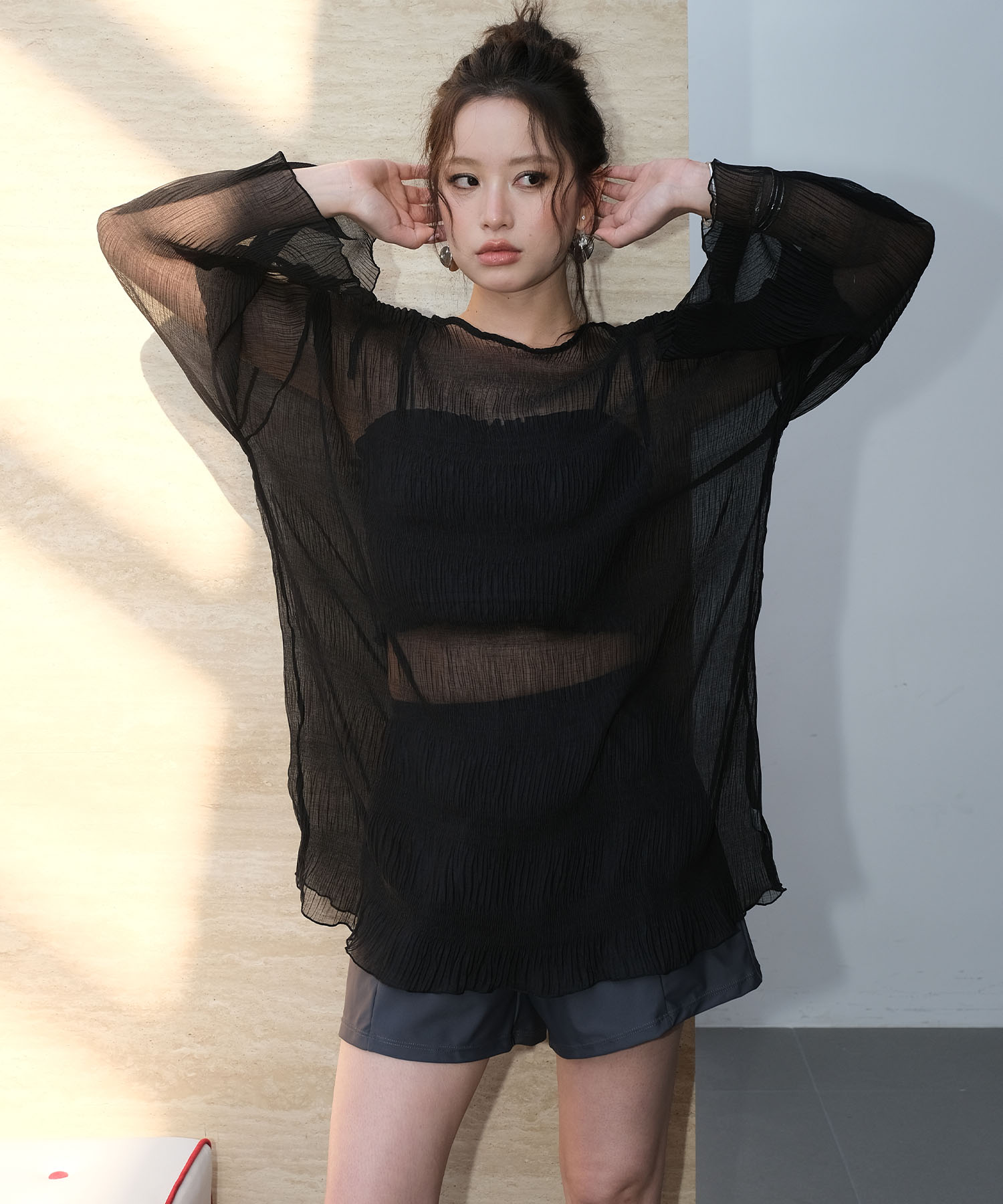 オシャレボ OSYAREVO 【ネット限定】シアートップス付き