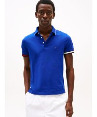 TOMMY HILFIGER/トミー ヒルフィガー TOMMY HILFIGER フラッグカフスリムフィットポロシャツ/508033261