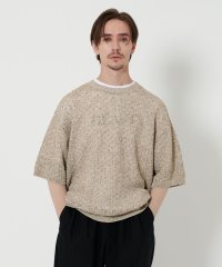 BEAUTY&YOUTH UNITED ARROWS/バスケット クルーネック ショートスリーブ ニット/508068819