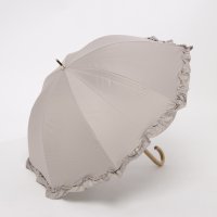 cache nez/カシュネ cache nez 【晴雨兼用】【日傘】 UV カット率99％以上 PUビッグフリルショートパラソル/508104508