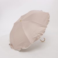 cache nez/カシュネ cache nez 【晴雨兼用】【日傘】 UV カット率99％以上 PUへプラムトップレス折りたたみ傘/508104510