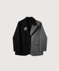 LA POMME petit/ラポミ プチ LA POMME petit Half Docking Flower Applique Jacket/508118803