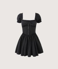 LA POMME petit/ラポミ プチ LA POMME petit French Square Collar One Piece/508118812