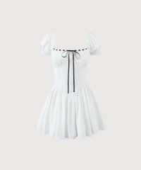 LA POMME petit/ラポミ プチ LA POMME petit French Square Collar One Piece/508118812