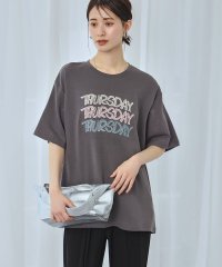 Ampirula/アンピルーラ Ampirula 【綿100％使用】刺繍メッセージTシャツ/508118867