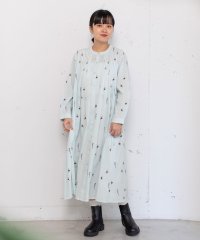 POU DOU DOU/プードゥドゥ POU DOU DOU シロツメクサ刺繍タックワンピース/508118890