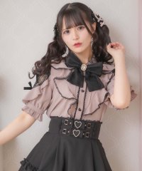 ROJITA/ロジータ ROJITA 肩レースダブルリボンフリルデザインブラウス/508118931