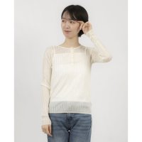 DOUX ARCHIVES /ドゥ アルシーヴ DOUX ARCHIVES ラメシアーヘンリーネック2wayニット/508118936