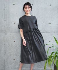 aimerfeel/シンプルロゴ 半袖 綿混 ワンピース/508119010