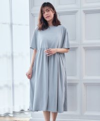 aimerfeel/シンプルロゴ 半袖 綿混 ワンピース/508119010