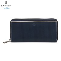 LANVIN en Bleu/ランバン オン ブルー LANVIN en Bleu 財布 長財布 メンズ ラウンドファスナー 本革 小銭入れ付き レノア ネイビー 518615/508119073