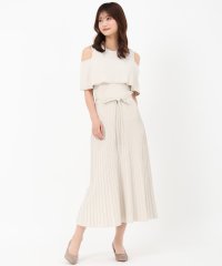 MISCH MASCH/ミッシュマッシュ MISCH MASCH 2025春夏新作 オフショルラメニットワンピース/508119159