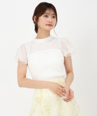 MISCH MASCH/ミッシュマッシュ MISCH MASCH 2025春夏新作 フレア袖ビスチェニット/508119169