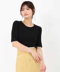 MISCH MASCH/ミッシュマッシュ MISCH MASCH 2025春夏新作 袖配色シアーリブニット/508119171