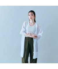 Audie a Muses/シアーロングカーディガン/508119220