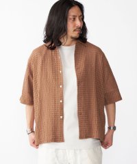 SHIPS MEN/BENCH MARKING SHIRTS: シアー ドビー ショートスリーブ シャツ/508119223