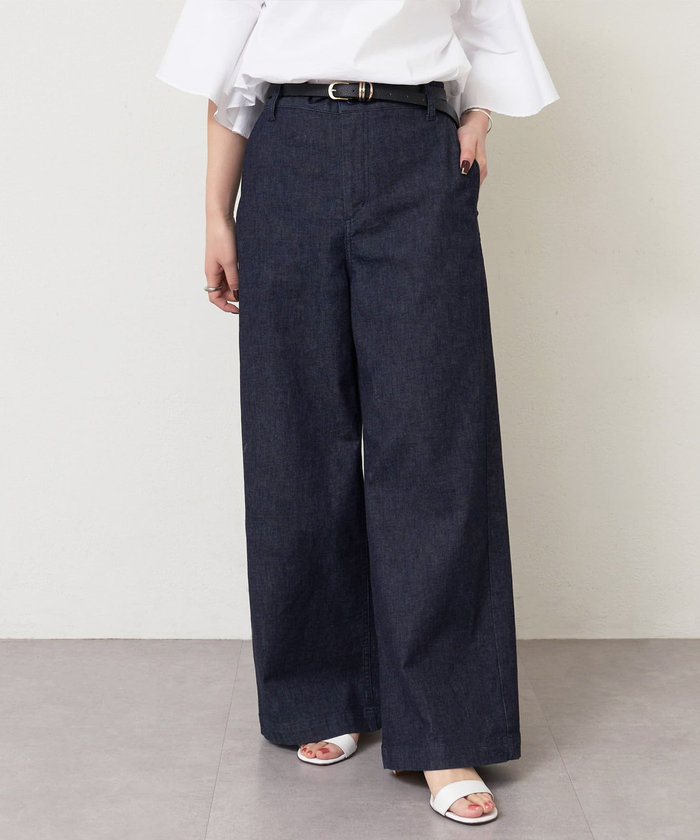 ウエストリブワイドパンツ （その他パンツ）｜BEARDSLEY