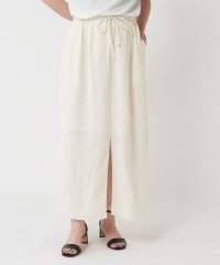 BEARDSLEY/麻混ツイルスリットスカート/508119265