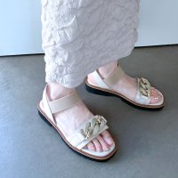enchanted/エンチャンテッド enchanted リングアクセントゴムストラップタンクソールサンダル/508119657