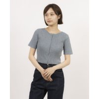 archives/アルシーヴ archives Wzipハーフスリーブラメリブニット/508119747