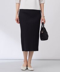 J.PRESS LADIES（LARGE SIZE）/【洗える】リブ ナロー スカート/508120051
