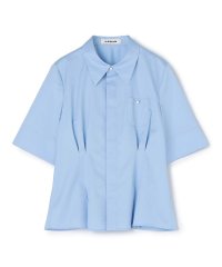 CABaN /CABaN コットンサテン ウエストタックシャツブラウス/508120120