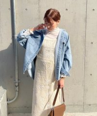 NICE CLAUP/OLIVE des OLIVE OUTLET/【NAO】コードメッシュキャミワンピース/508120135