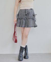 NICE CLAUP/OLIVE des OLIVE OUTLET/【RMAF】カーゴリボンミニスカート/508120245