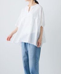 KAGURE/ドット刺しゅうワイドプルオーバー/508120272