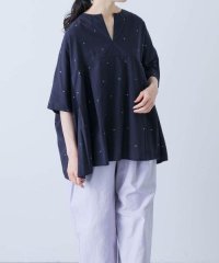 KAGURE/ドット刺しゅうワイドプルオーバー/508120272