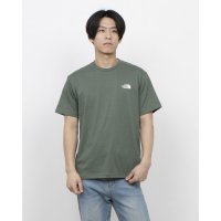 THE NORTH FACE/ザ・ノース・フェイス THE NORTH FACE メンズ ショートスリーブバックスクエアトラバースロゴティー NT32543 (グリーン)/508120329