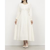 12Twelve Agenda/トゥエルブアジェンダ 12Twelve Agenda オフショル風ラメストライプシャツワンピース/508120445