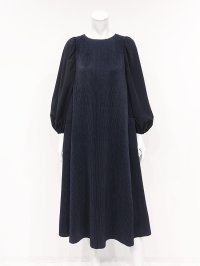 SPECCHIO/スペッチオ SPECCHIO ストレッチタフタ切替 パフスリーブ シャトルワンピース/508120453